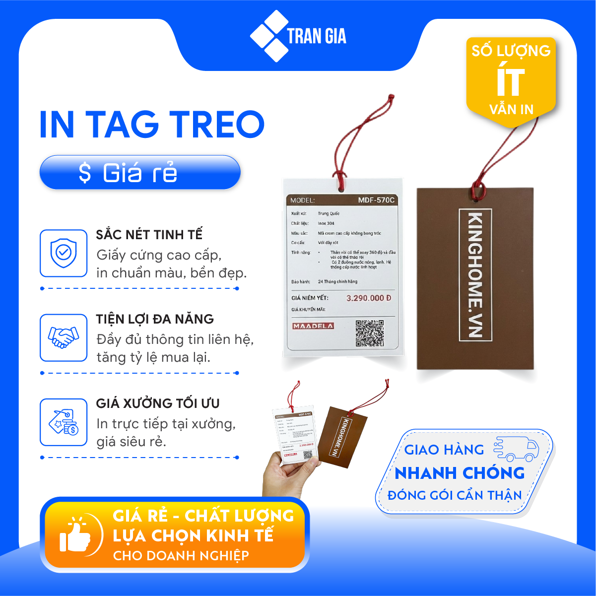 In tag treo